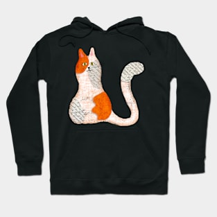 Cute Cat Collage, no background Hoodie